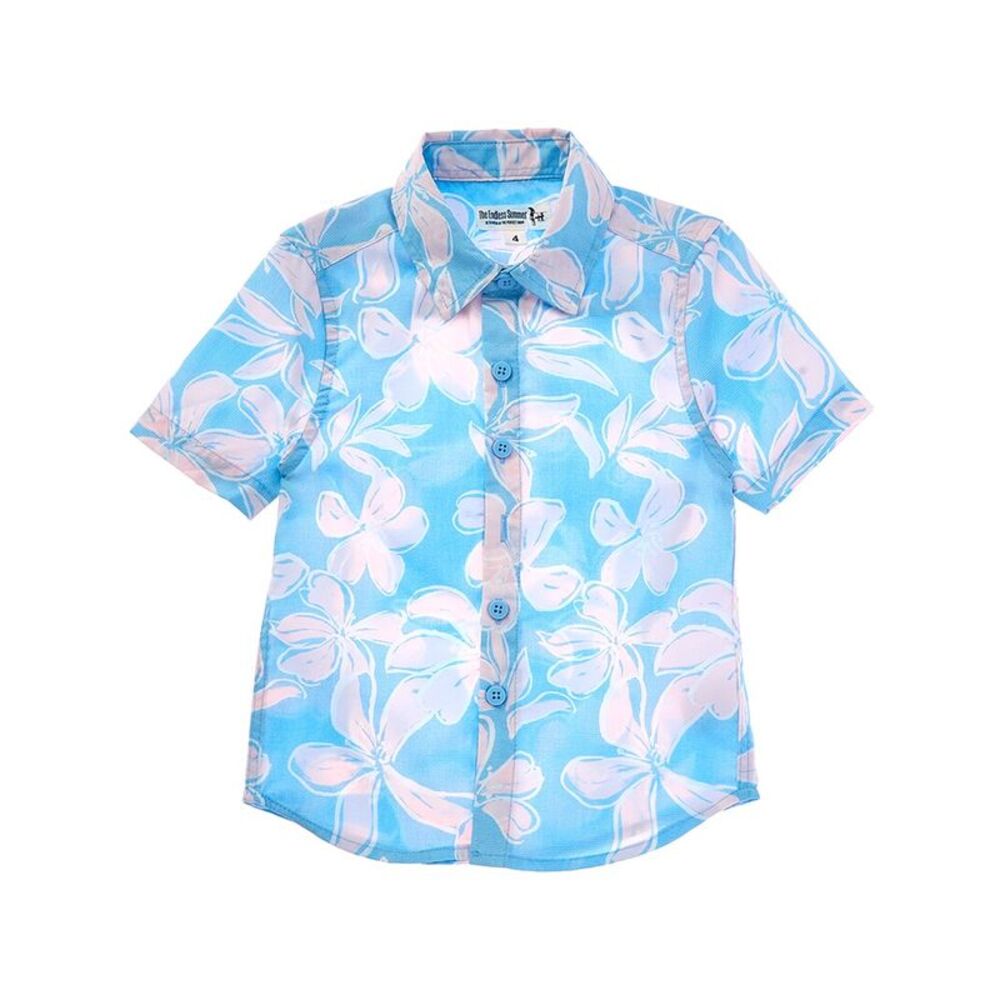 Endless Summer Boys  Button-Down Shirt, Blue
